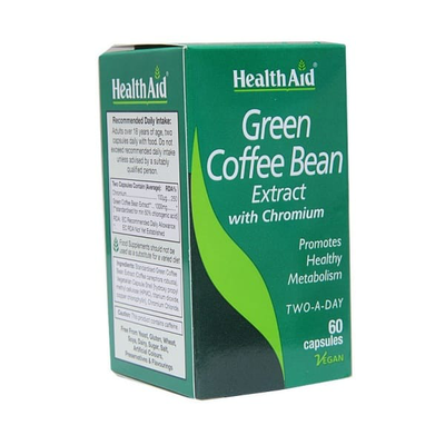 H/ aid green coffee bean with chromium - pack of 60, , medium