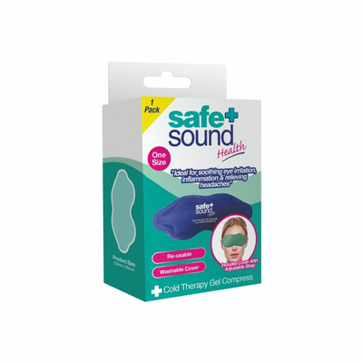 Safe + sound cold eye compress, .