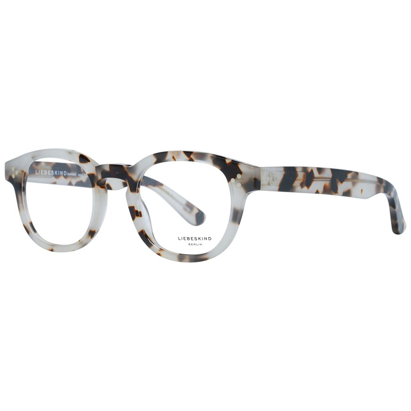 Gray plastic glasses (frames)-null