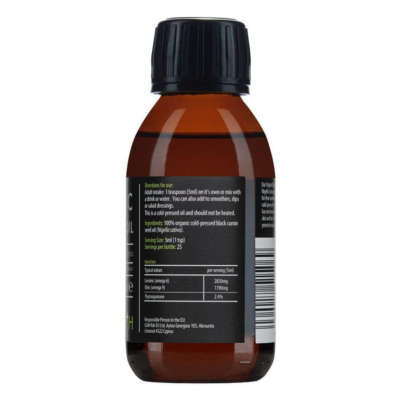 Kiki health, organic black seed oil, 125ml, , medium-null