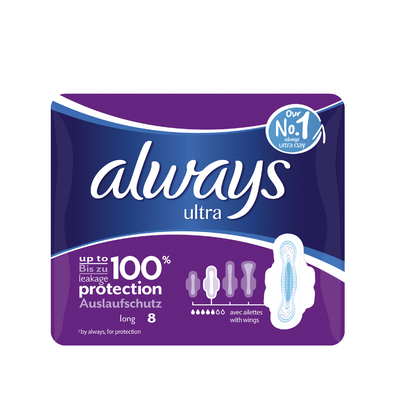 Always ultra long plus, servietes, 8, , medium
