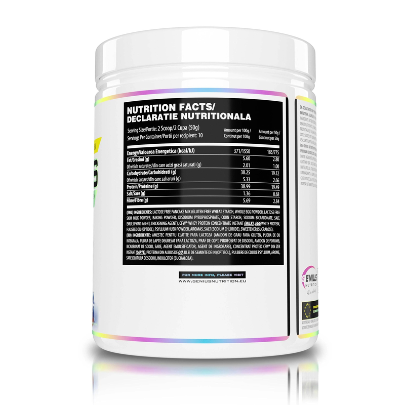 Product image: Protein pancakes 500g, Genius nutrition, , medium-null