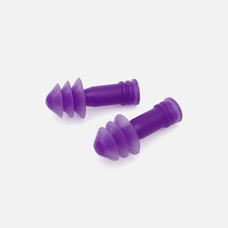 Product image: Macks aquablock purple soft silicone, ear plugs, 1pair, , medium-null