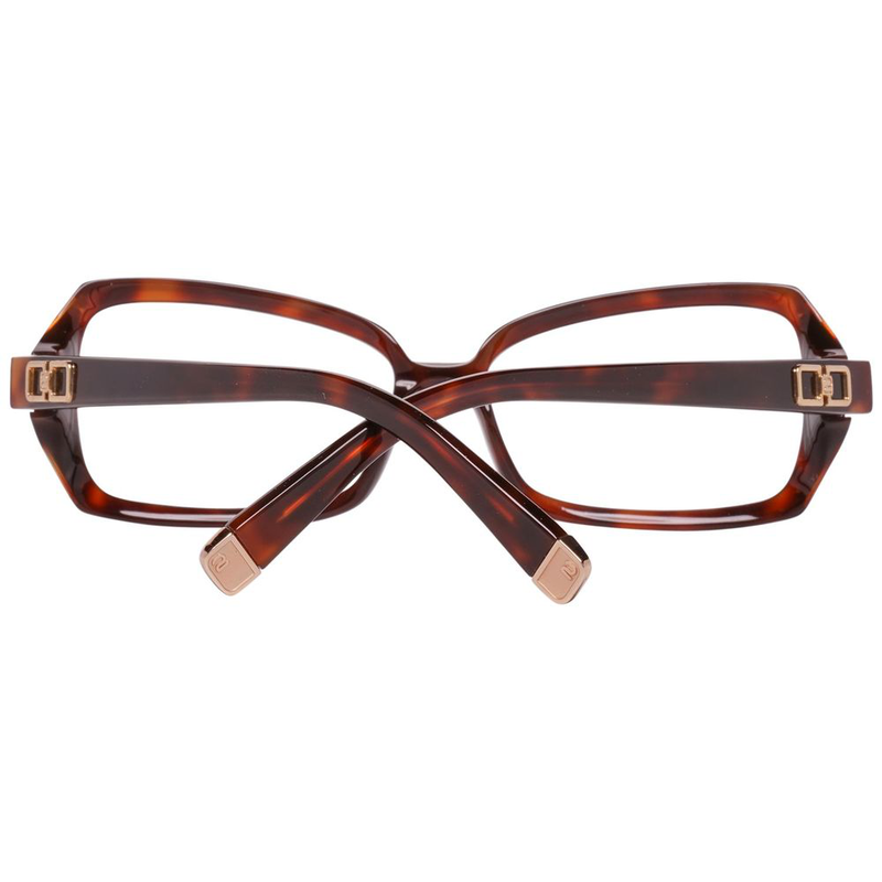 Brown plastic glasses (frames)-null