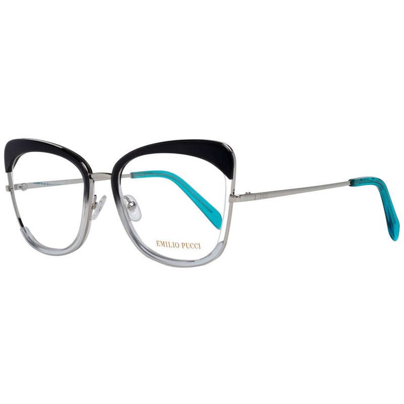 Black metal glasses (frames)-null