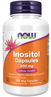 Now inositol 500mg 100caps 1 tablets 0