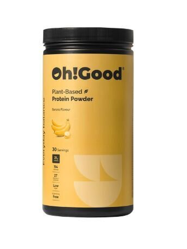 Oh!good Vegan protein powder &ndash; Banana 900gr, , medium-null