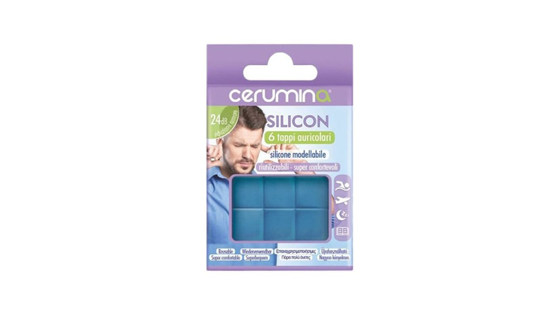Product image: Cerumina silicon waterproof earplugs pcs 6, , medium-null