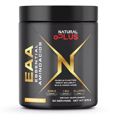 Natural plus eaa essential amino acids 375grms - mango, , medium