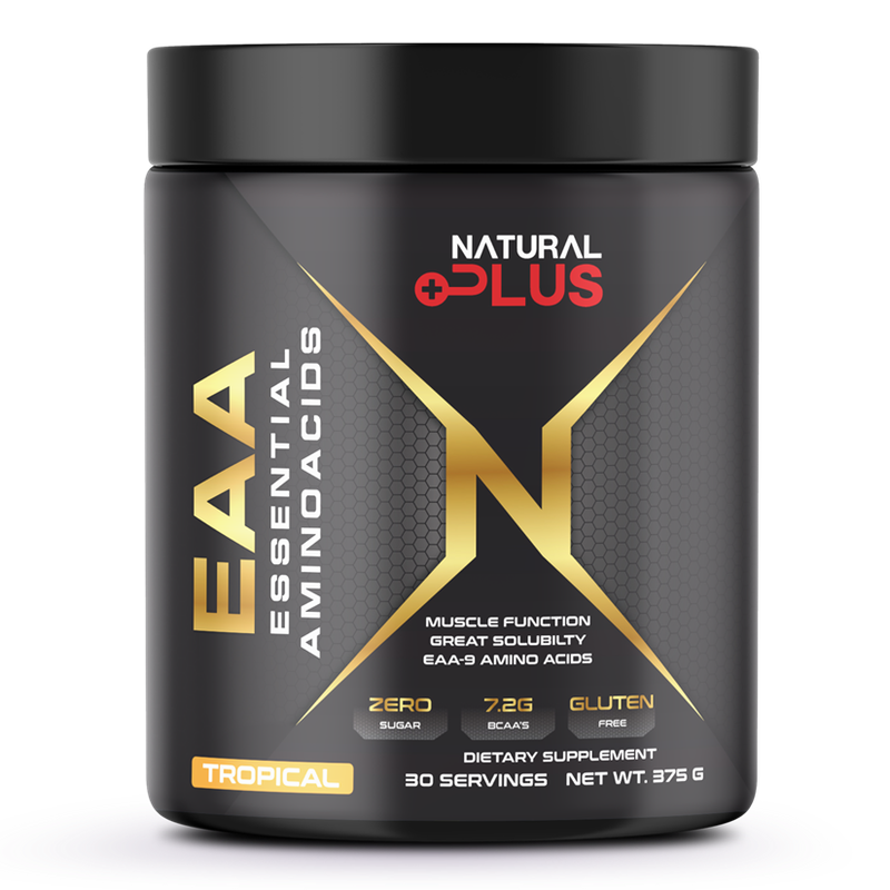 Natural plus eaa essential amino acids 375grms - tropical-null