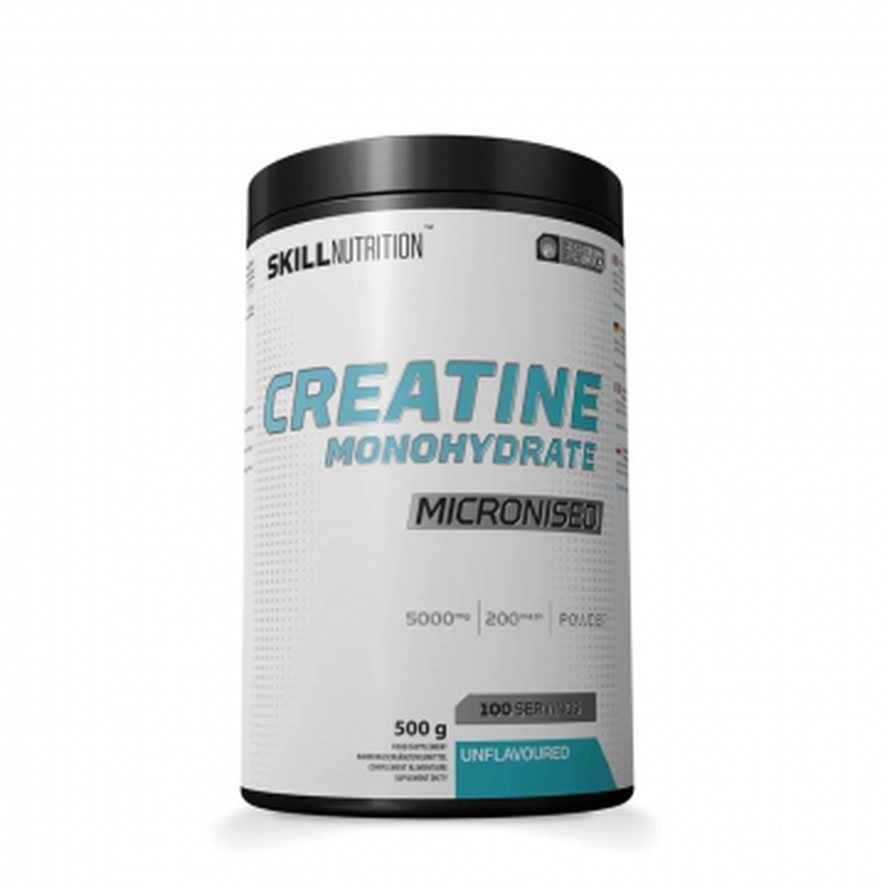 Skill nutrition micronised creatine monohydrate 500g, , medium-null