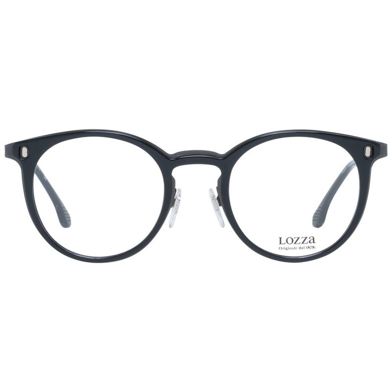 Black metal glasses (frames)-null