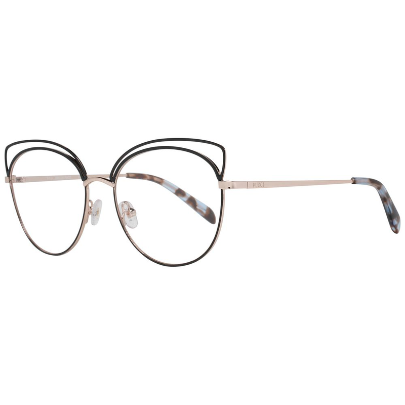 Black metal glasses (frames)-null