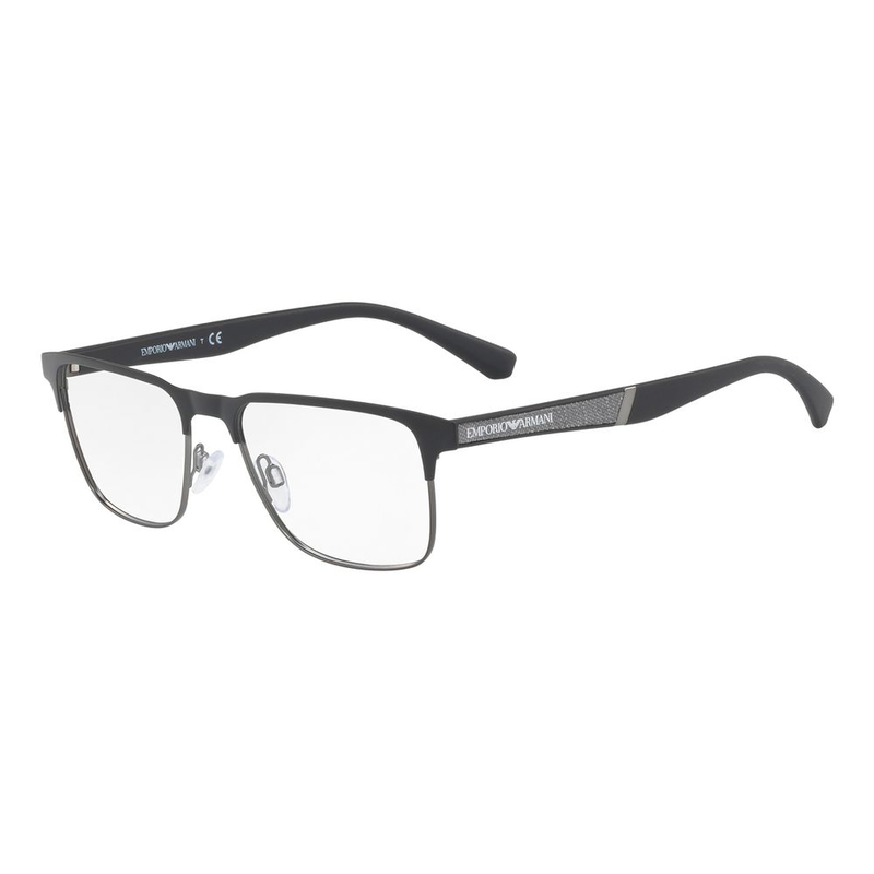 Black metal glasses (frames)-null