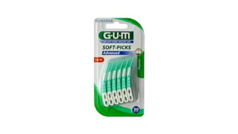 Gum soft picks advanced regular, 30pcs, , medium-null