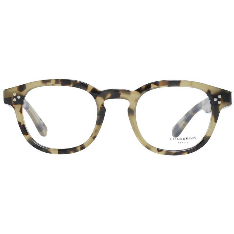Brown plastic glasses (frames)-null