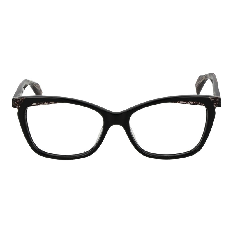 Black plastic glasses (frames)-null