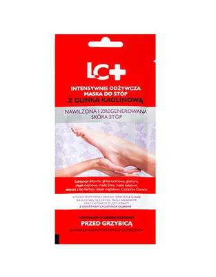 Lc+ antifungal foot mask x 35ml - with kaolin clay, , medium