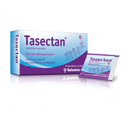 Tasectan gelatine tannane 250mg 20sachets