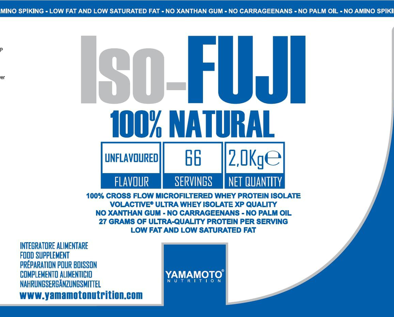 Yamamoto iso-fuji 2000g 100% natural unflavoured, , medium-null