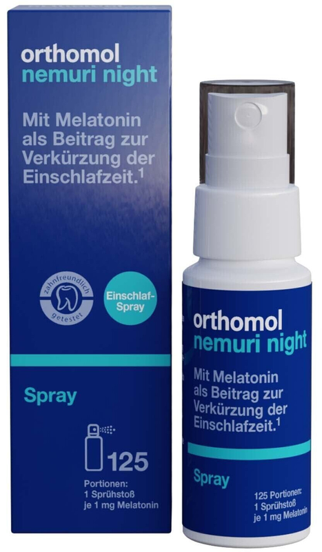 Orthomol nemuri night spray 25 ml, , medium-null