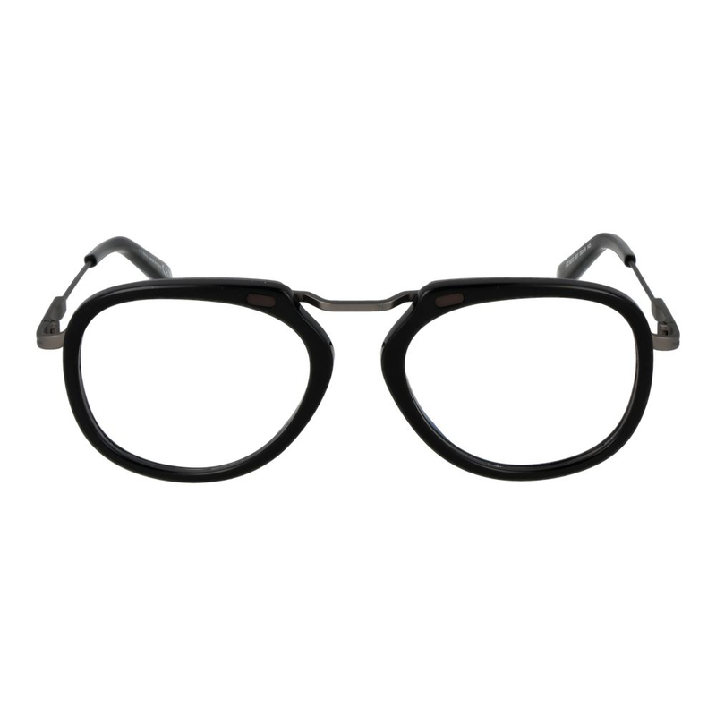 Black metal glasses (frames)-null