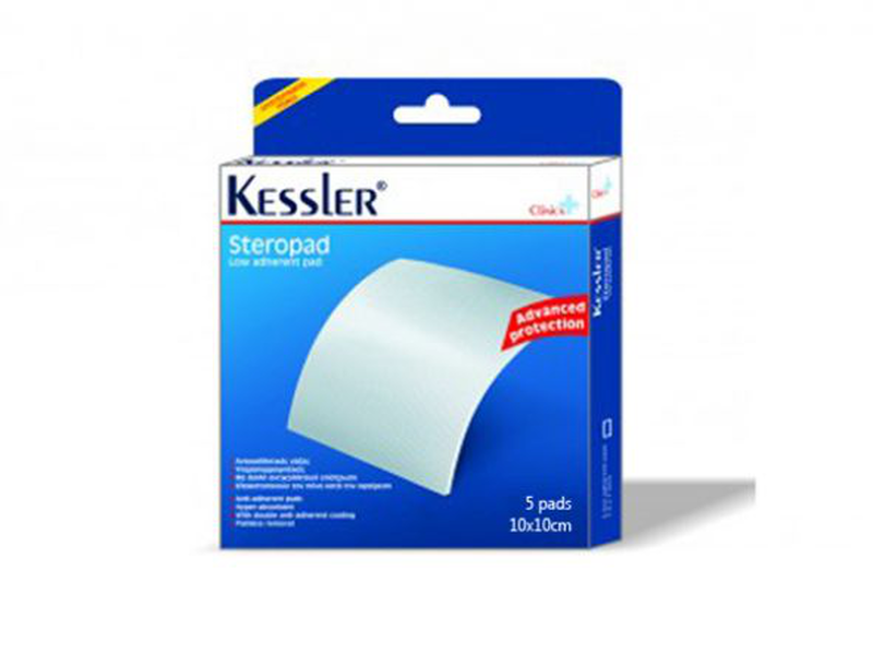 Kessler steropad 10x10cm, plasters, 5, , medium image number null