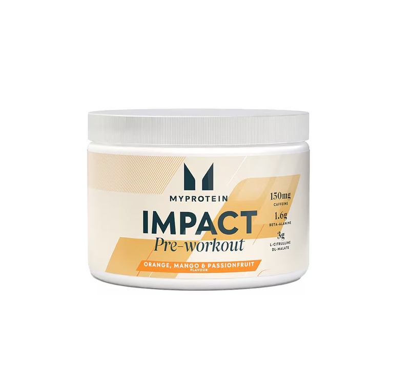 Myprotein impact pre-workout orange, mango & passionfruit 150g, , medium-null