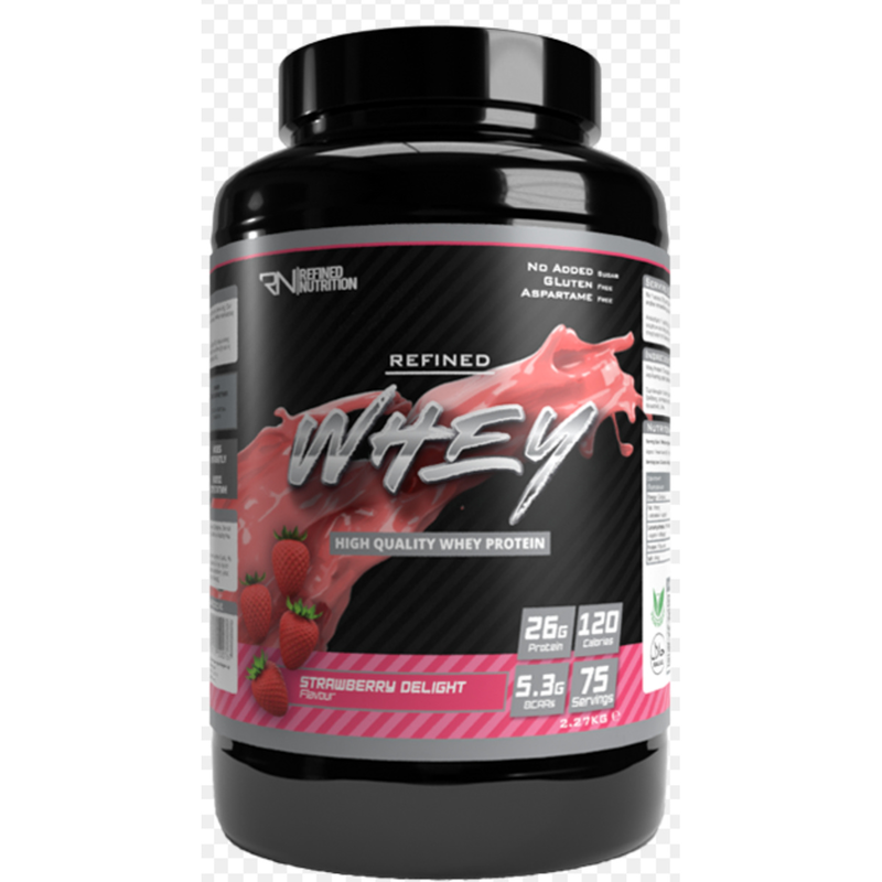 Refined whey 2.27kg + beast labz bcaa + creatine monohydrate 300g - strawberry delight-null