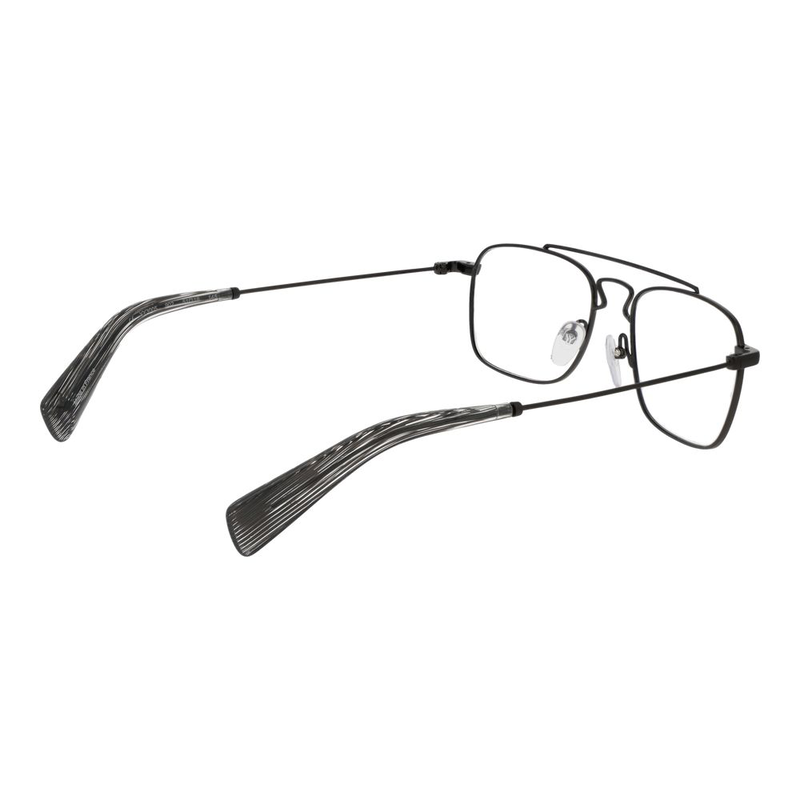 Gray metal glasses (frames)-null