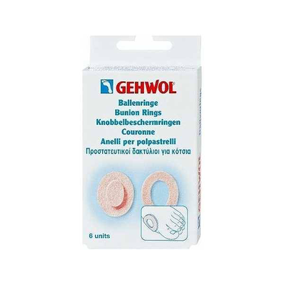 Gehwol oval shaped bunion rings x 6 units, , medium