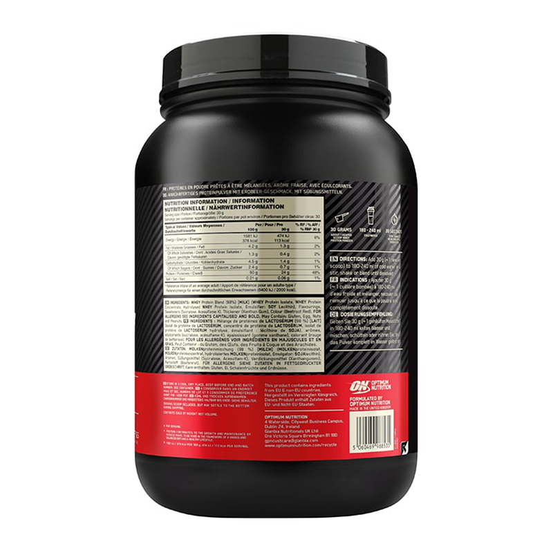 Product image: On g.s. 100% whey 900g banana cream-null