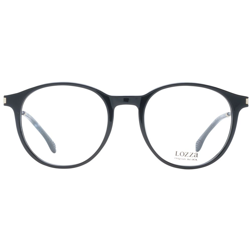 Black acetate & plastic glasses (frames)-null
