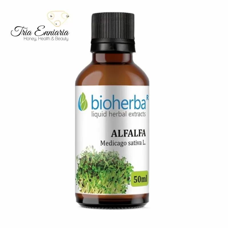 Product image: Alfalfa leaf tincture, 50 ml, bioherba, , medium-null