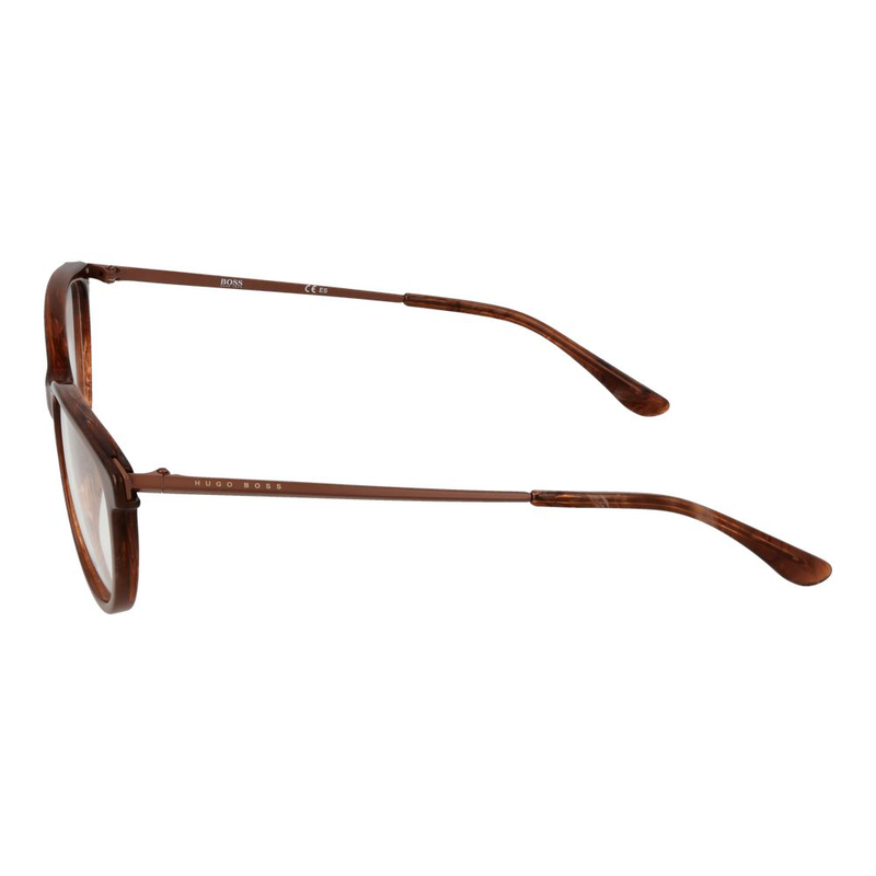 Brown acetate glasses (frames)-null
