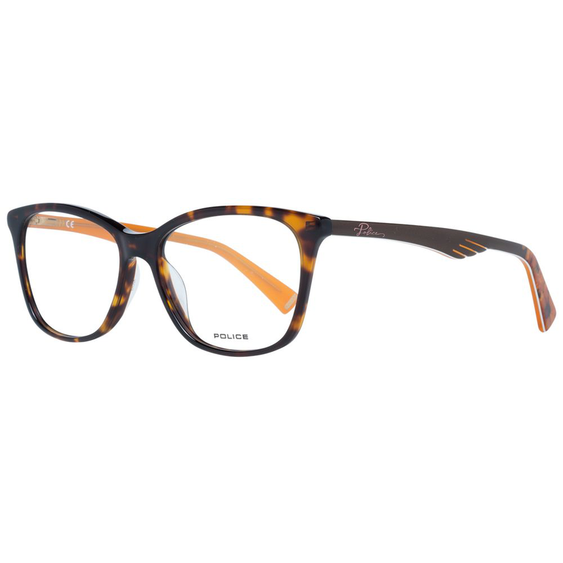 Brown plastic glasses (frames)-null
