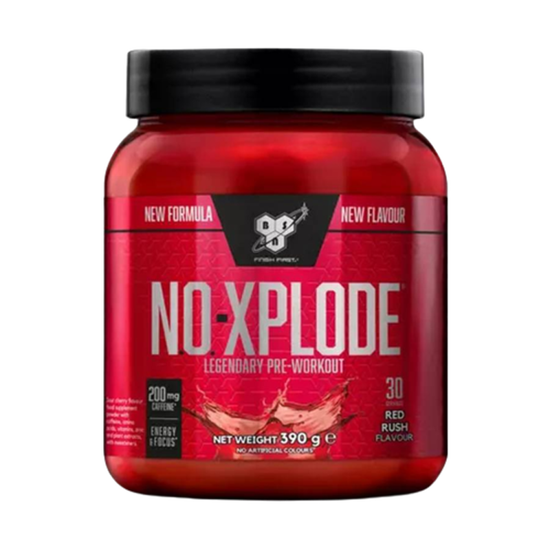 Product image: Bsn no-xplode 390g red rush flavour-null