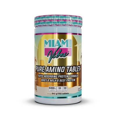 Miami vibes pure amino 350 tablets orange flavour, , medium