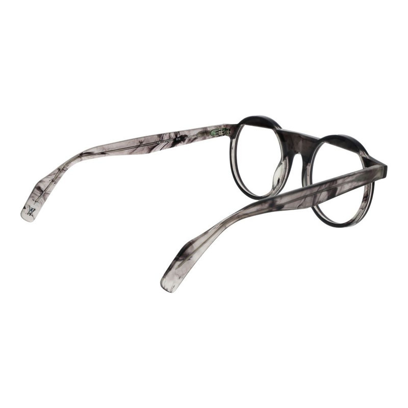 Gray plastic glasses (frames)-null