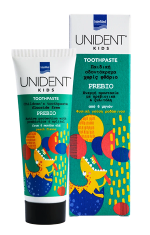 Product image: Unident kids prebio toothpaste 50ml x 1, , medium-null
