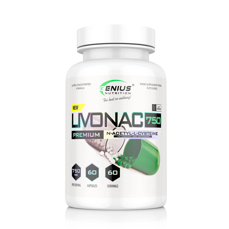 Livonac750 60 caps/60 serv, Genius nutrition, , medium-null