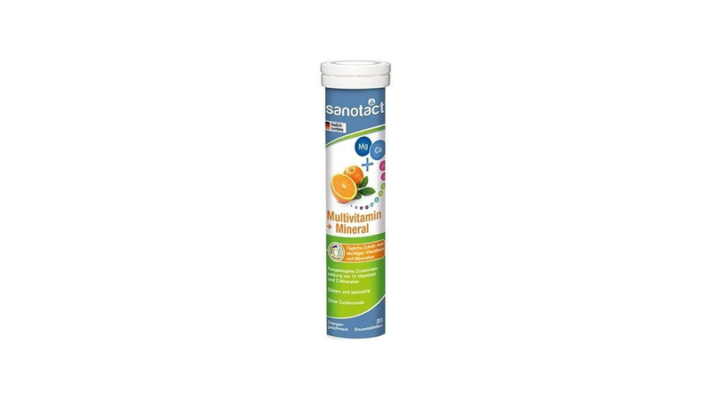 Hansal multivitamin + mineral (orange) eff tabs, , medium-null