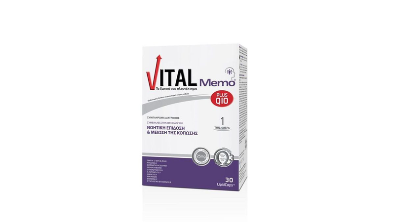 Vital memo plus q10, 30caps, , medium-null
