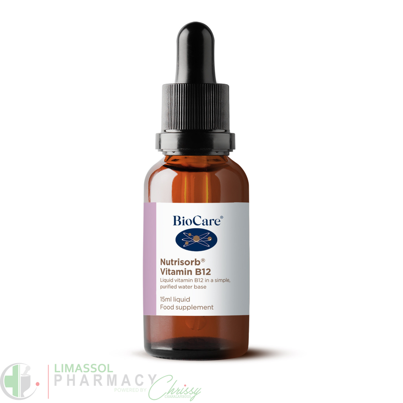 Biocare - nutrisorb (vitasorb) vitamin b12, liquid 15ml, , medium-null