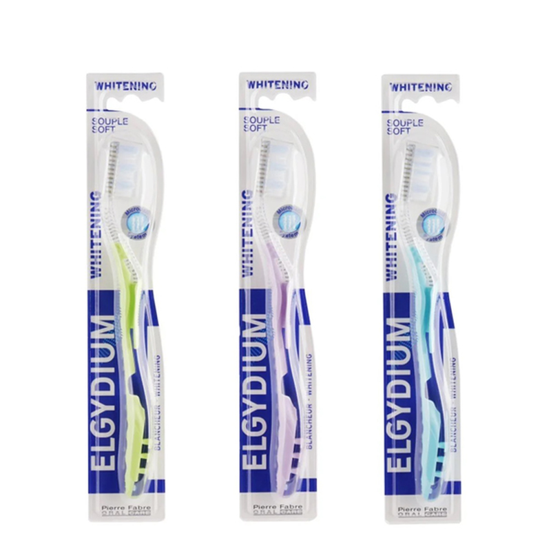 Elgydium whitening &lambda;&epsilon;&upsilon;&kappa;&alpha;&nu;&tau;&iota;&kappa;ή &omicron;&delta;&omicron;&nu;&tau;ό&beta;&omicron;&upsilon;&rho;&tau;&sigma;&alpha; soft 1 &tau;&mu;&chi;, , medium-null