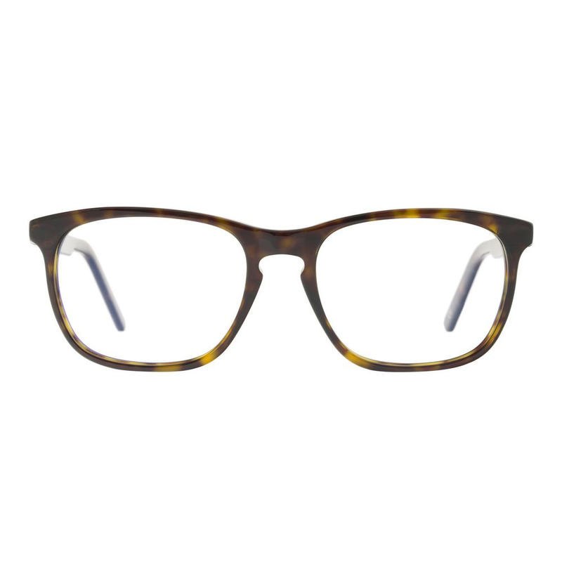 Brown acetate glasses (frames)-null