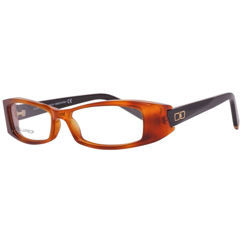 Brown plastic glasses (frames)-null