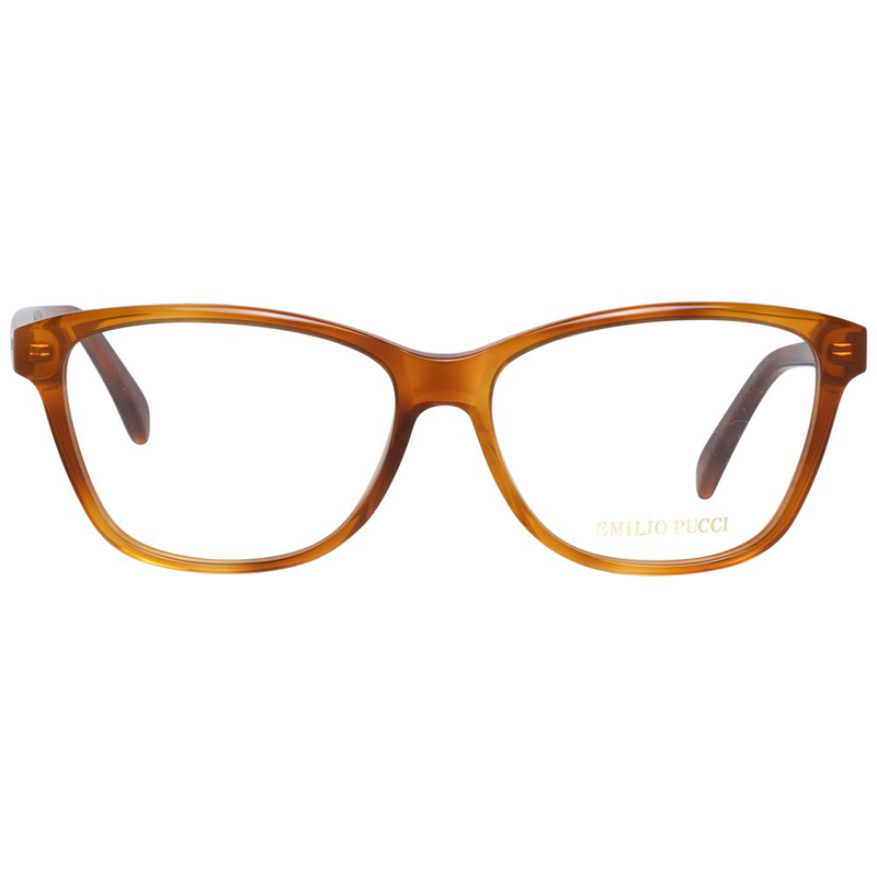 Brown plastic glasses (frames)-null