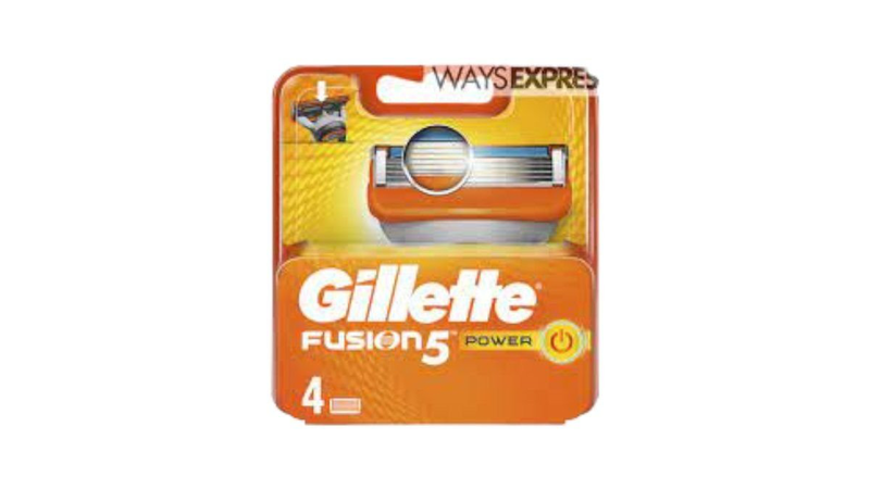 Gillette fusion 5 power refills 4 razor blades, , medium-null