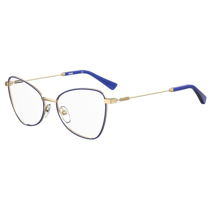 Blue metal glasses (frames)-null